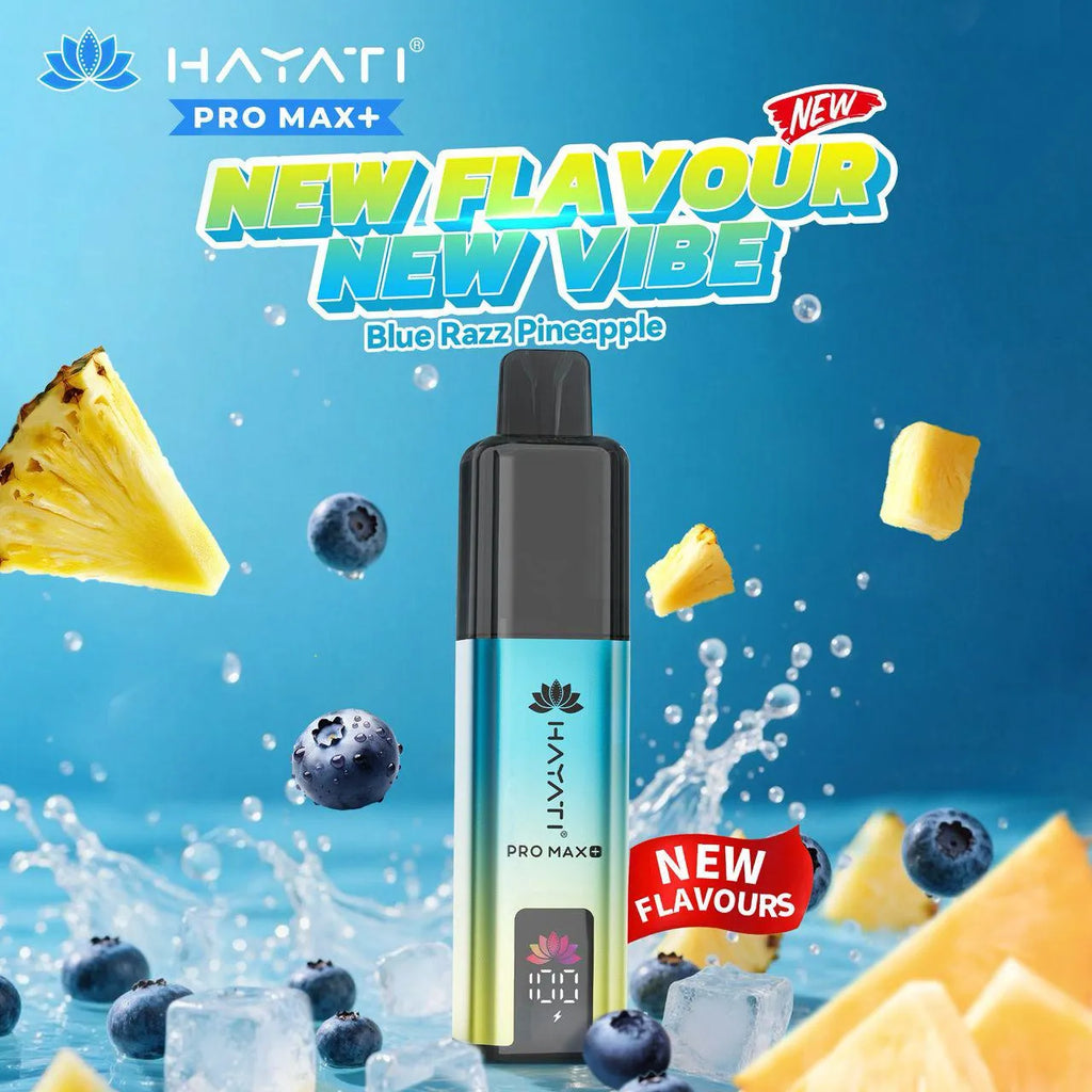 Hayati Pro Max+ 6000 Puffs Vape Kit TPD Compliant - Box of 5