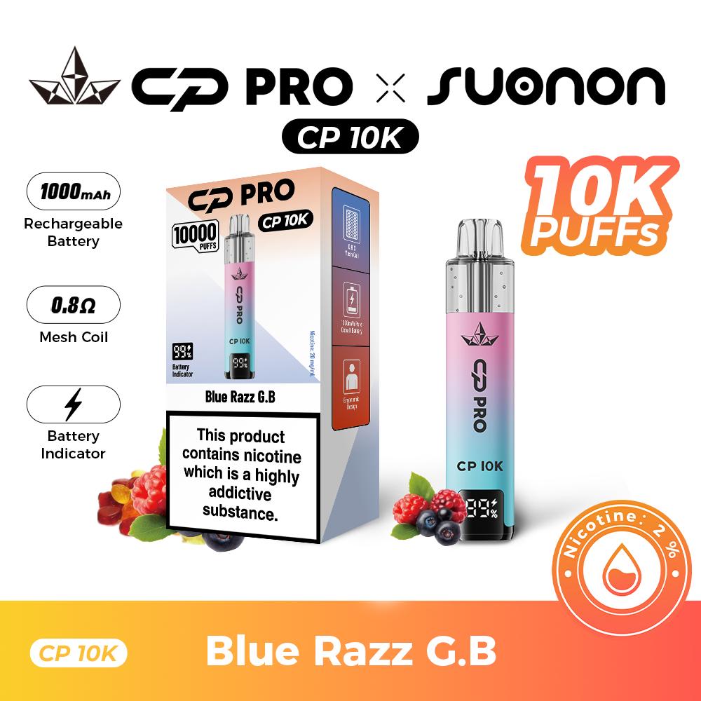 Crystal Pro CP 10K Puffs Prefilled Pod Kit - Box of 5