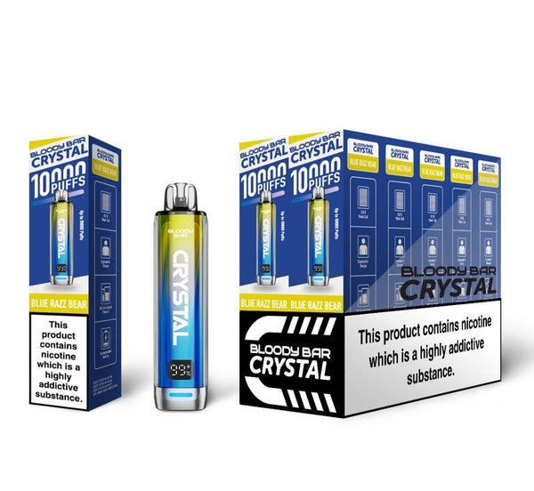 Bloody Bar Crystal 10k Puffs Prefilled Vape Kit - Pack of 5
