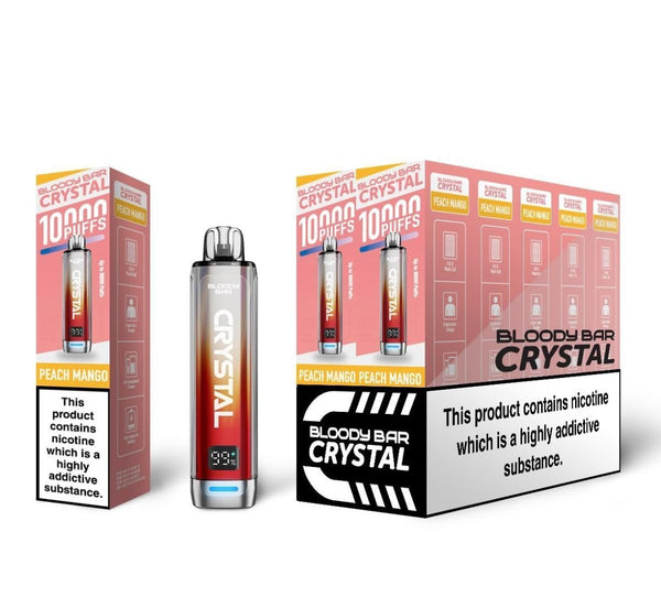 Bloody Bar Crystal 10k Puffs Prefilled Vape Kit - Pack of 5