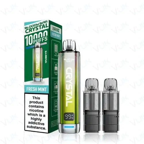 Bloody Bar Crystal 10K Prefilled Pod Kit Bundle