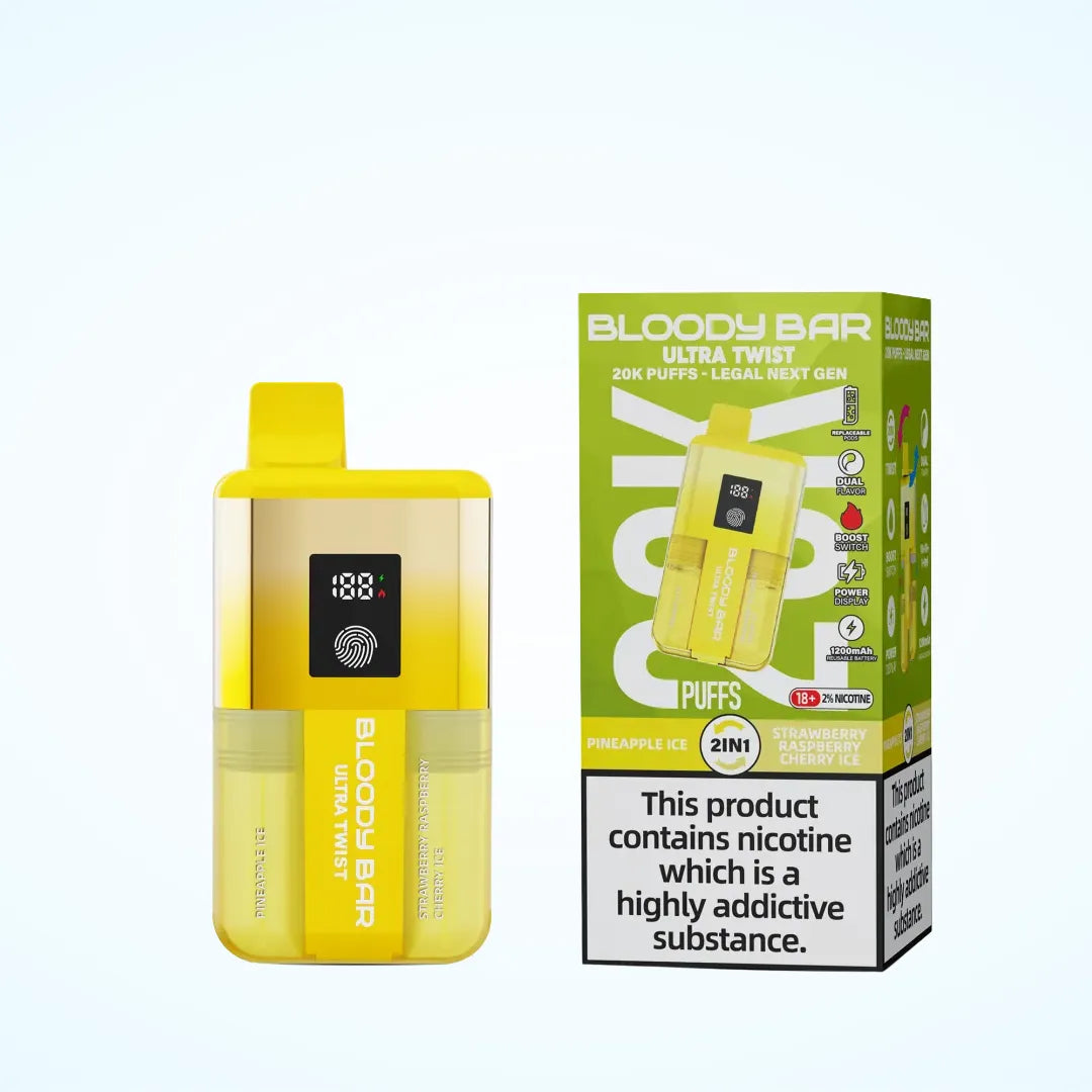 Bloody Bar 20K Puff Ultra Twist Prefilled Pod Kit