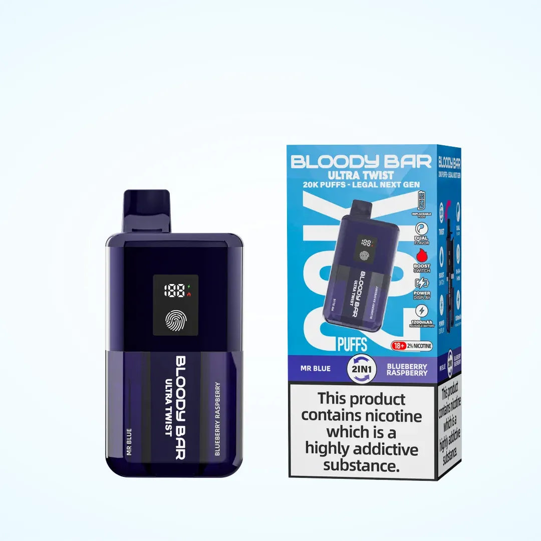 Bloody Bar 20K Puff Ultra Twist Prefilled Pod Kit