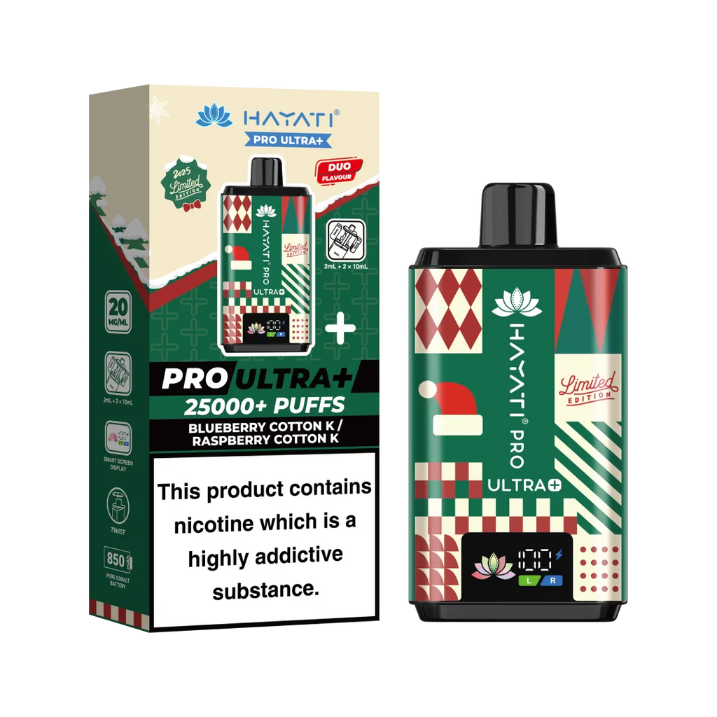 Hayati Pro Ultra Plus 25K Christmas Edition Pod Kit