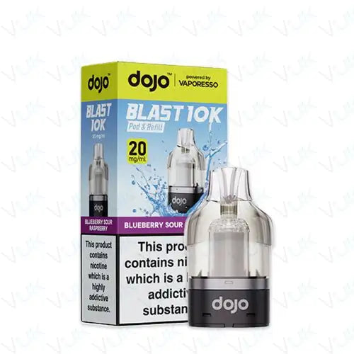Vaporesso Dojo Blast 10K Prefilled Pod + Refill Container - Box of 5