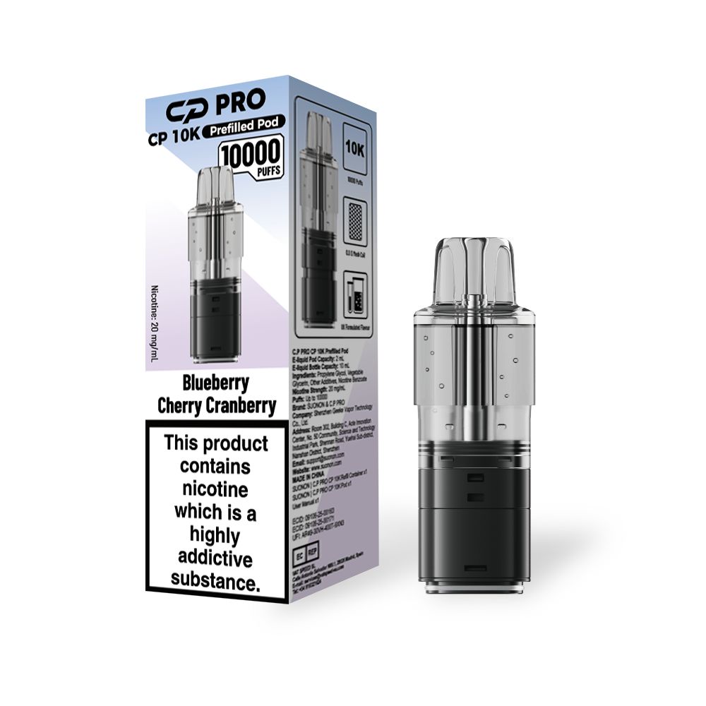 Crystal Pro CP 10K Prefilled Pods - Box Of 5