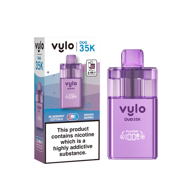 Vylo Duo 35k Prefilled 2 in 1 Pod Kit - Box of 5