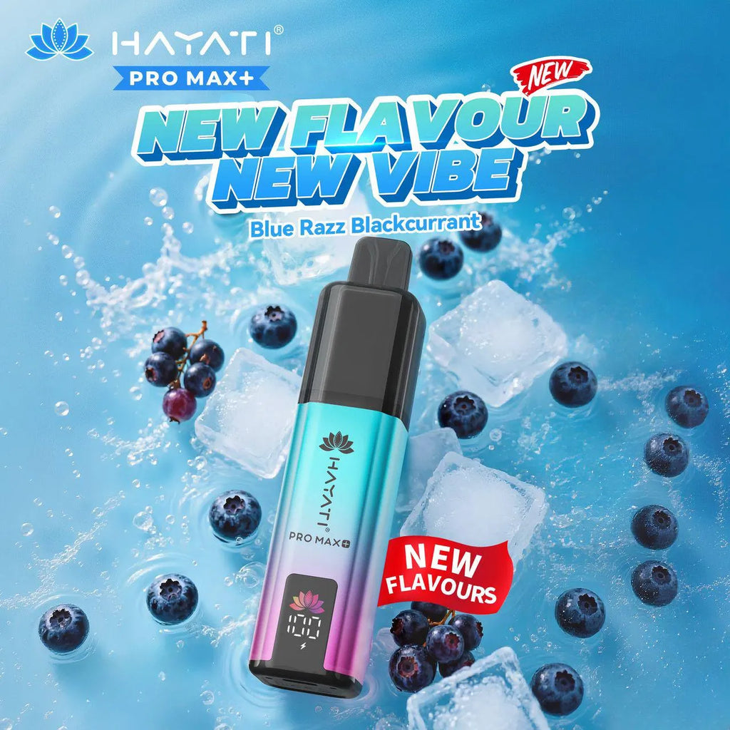 Hayati Pro Max+ 6000 Puffs Vape Kit TPD Compliant - Box of 10