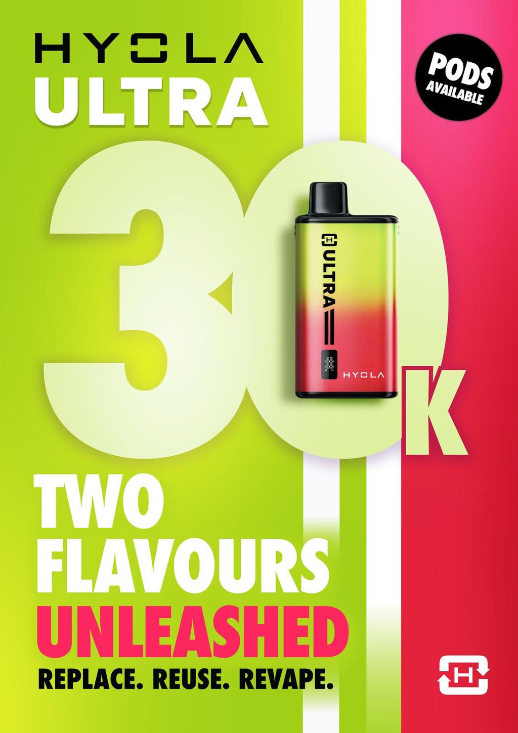 Hyola Ultra 30k Puffs Prefilled Vape Kit