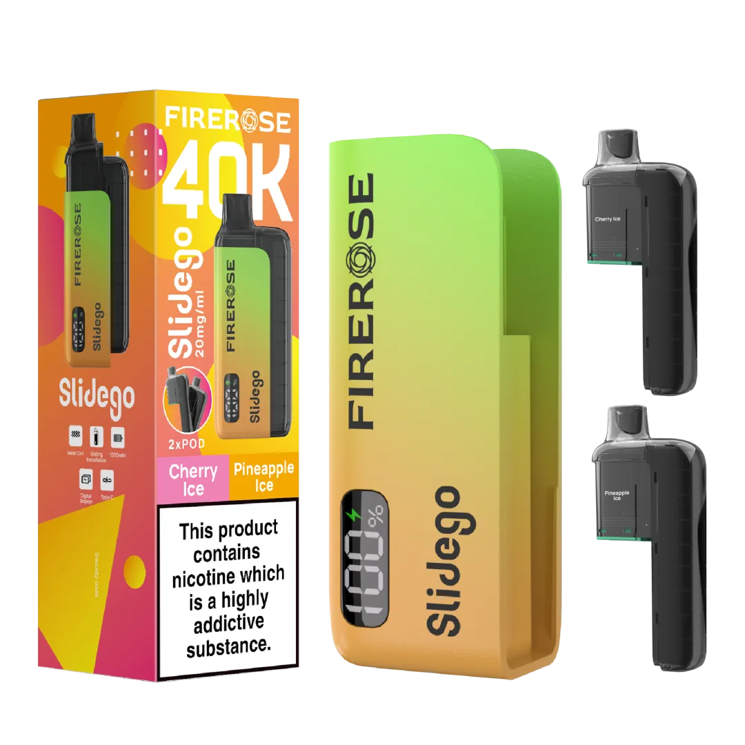 Firerose Slidego 40K Puffs Prefilled Pod Kit