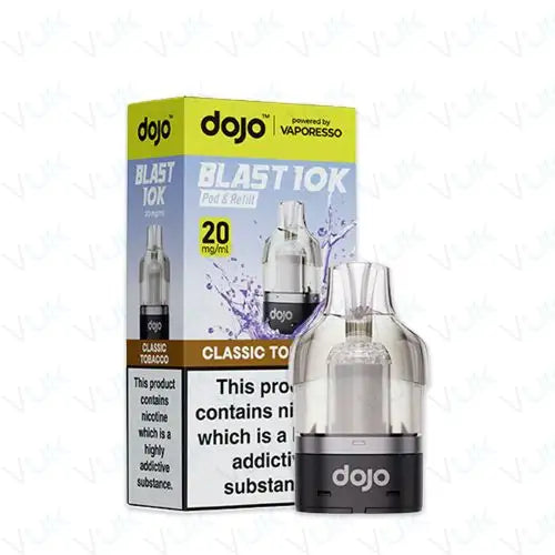 Vaporesso Dojo Blast 10K Prefilled Pod + Refill Container - Box of 5