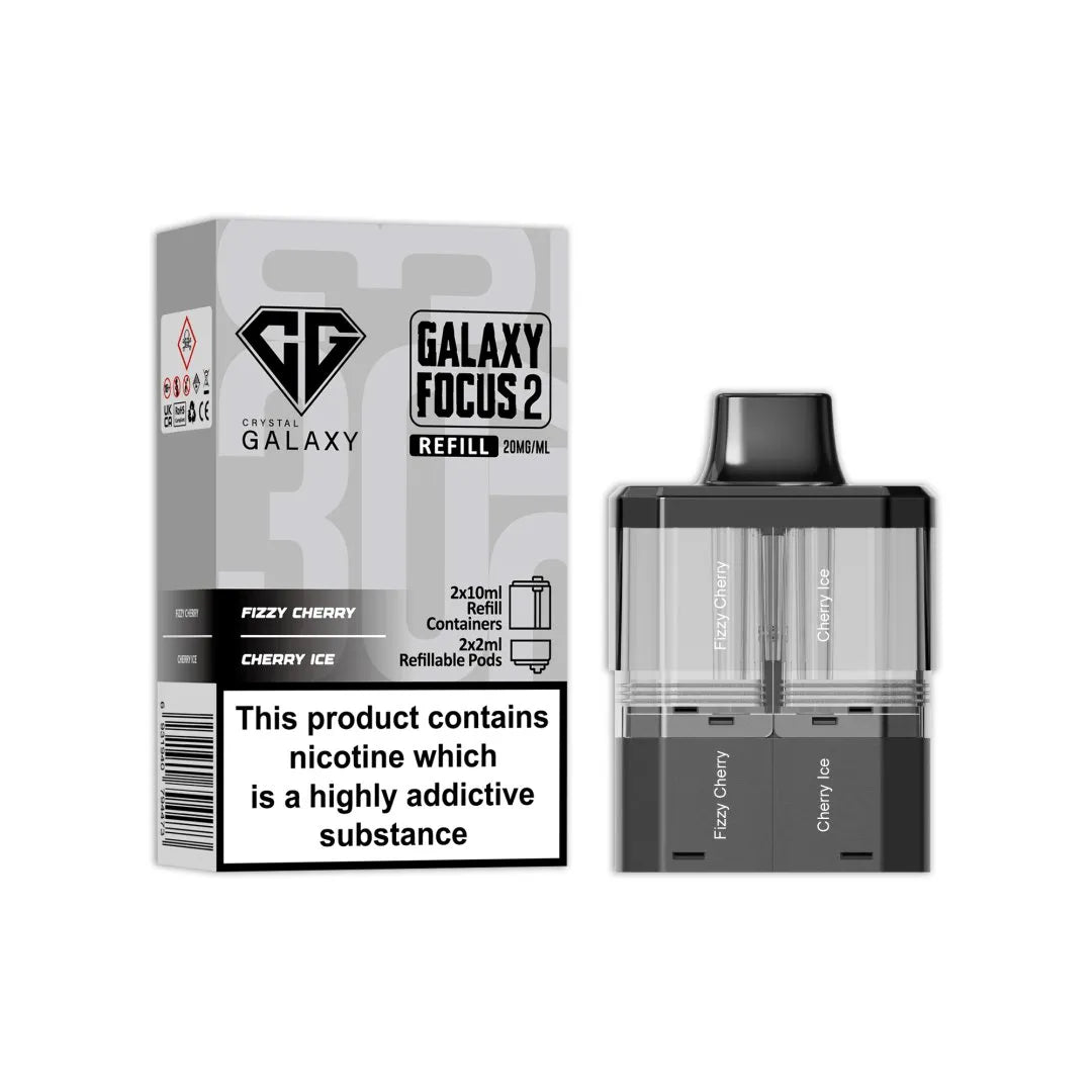 Crystal Galaxy Focus 2 30K Prefilled Pods Box of 5