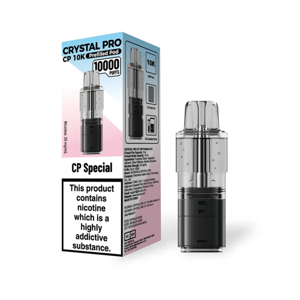 Crystal Pro CP 10K Prefilled Pods