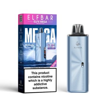 Elf Bar ELFX Mega Pod Kit Rizz Vapes Elf Bar ELFX Mega Pod Kit Rizz Vapes