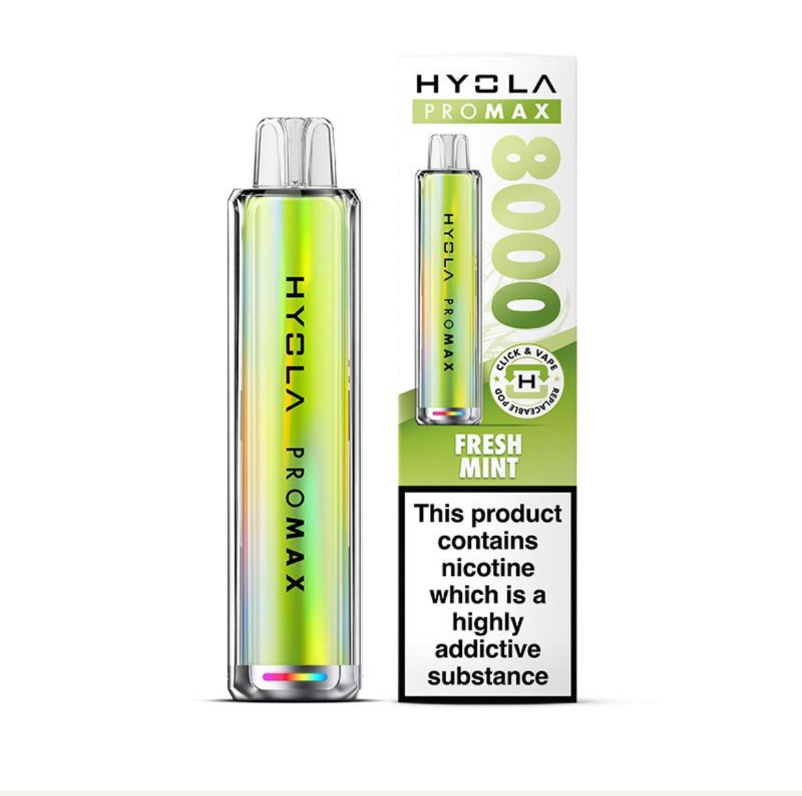 Hyola Pro Max 8000 Prefilled Pod Kit - Box of 5