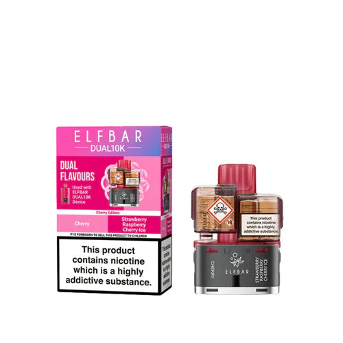 Elf Bar Dual 10K Prefilled Pods - Box of 5
