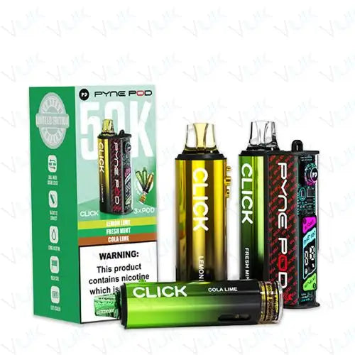 Pyne Pod Click 50K Prefilled Pod Kit Bundle