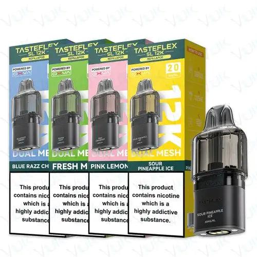 Oxva Tasteflex SL 12K Prefilled Pod + Refill Container