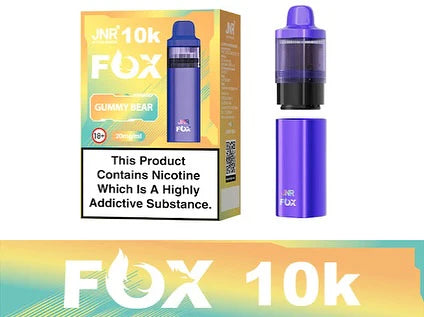 JNR Fox 10K Puffs Prefilled Pod Kit