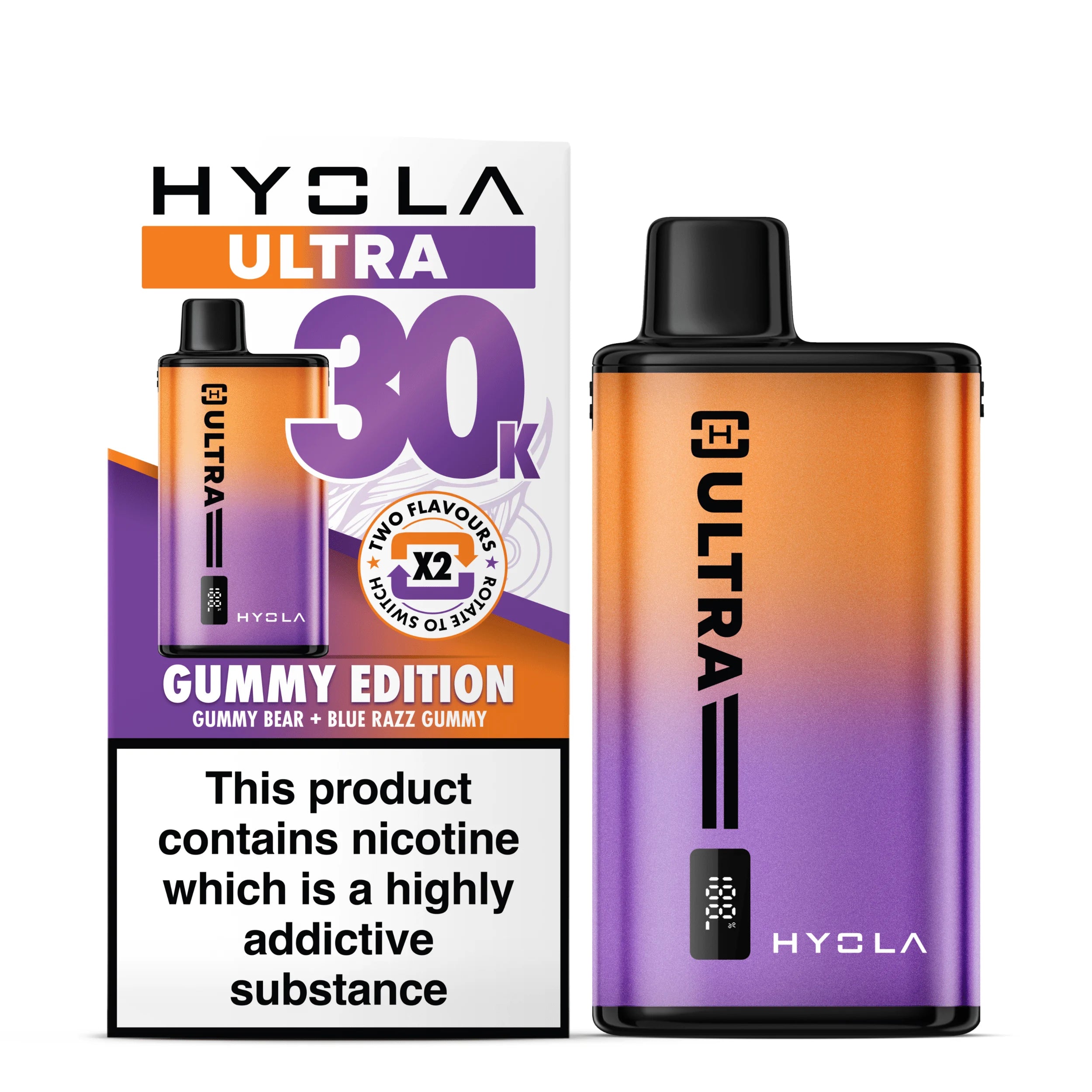 Hyola Ultra 30k Puffs Prefilled Kit - Box of 5