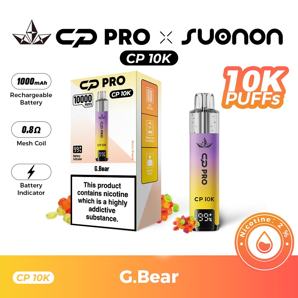 Crystal Pro CP 10K Puffs Prefilled Pod Kit - Box of 5