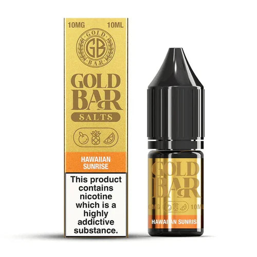 Gold Bar Nic Salts 10ml E-Liquids