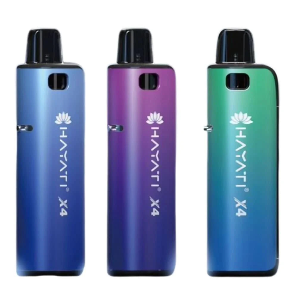 Hayati X4 refillable pod vape kit with 1300mAh