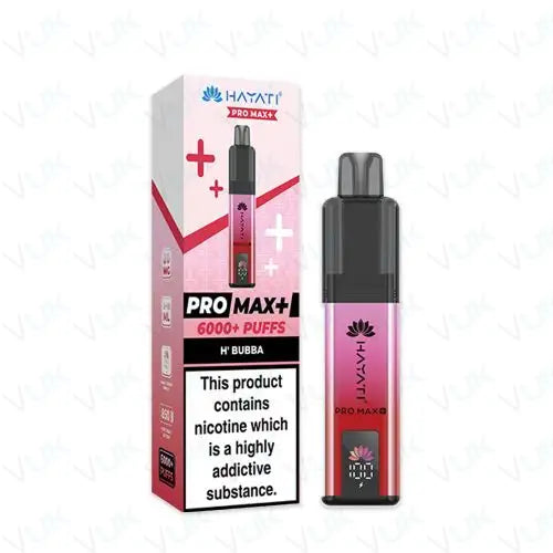 Hayati Pro Max Plus 6000 Prefilled Pod Kit Bundle