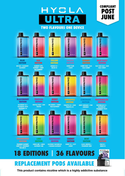 Hyola Ultra 30k Puffs Prefilled Vape Kit