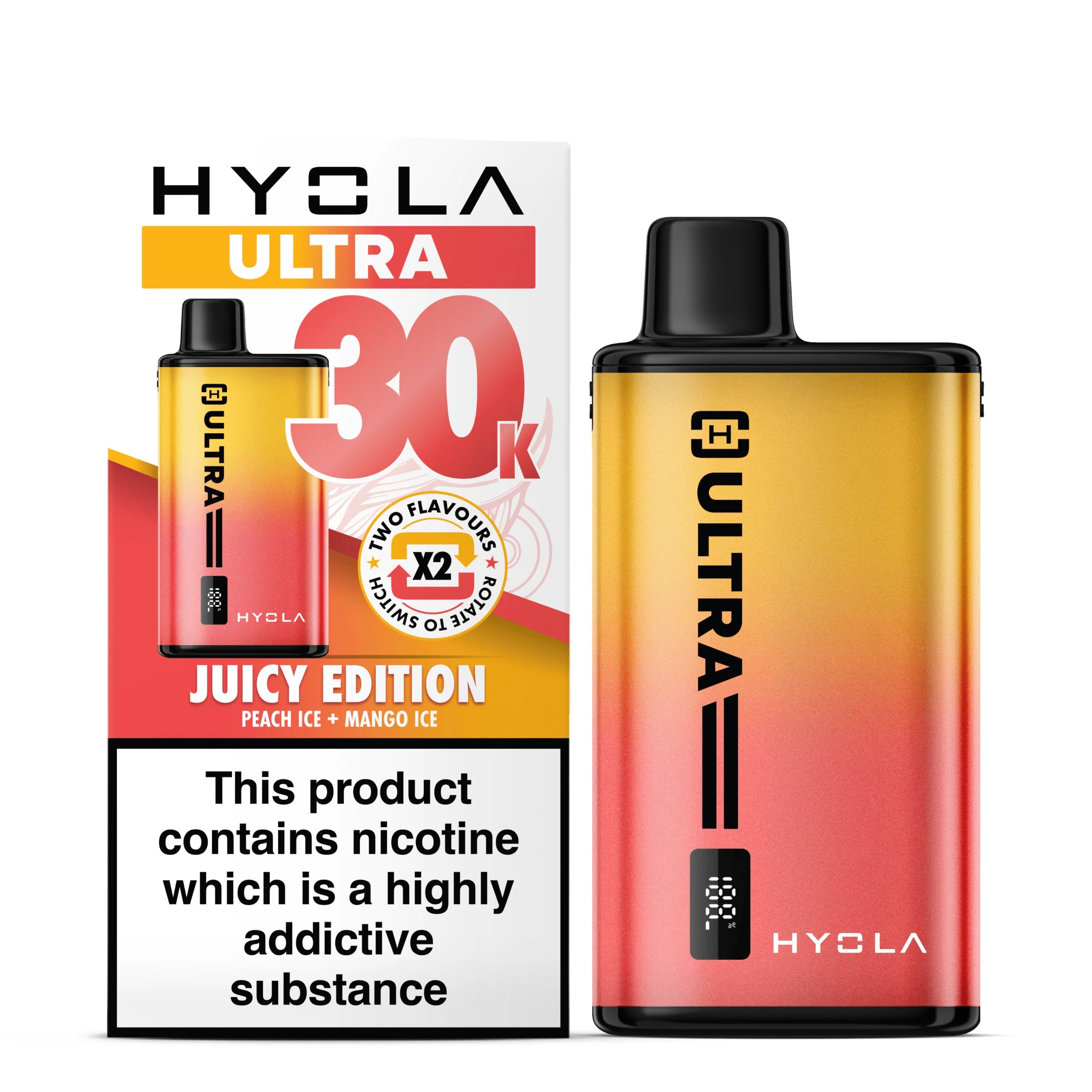 Hyola Ultra 30k Puffs Prefilled Kit - Box of 5