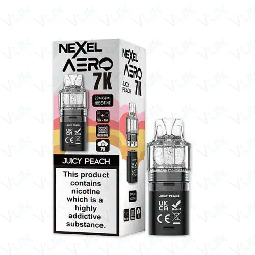 Nexel Aero 7K Prefilled Pod + Refill Container