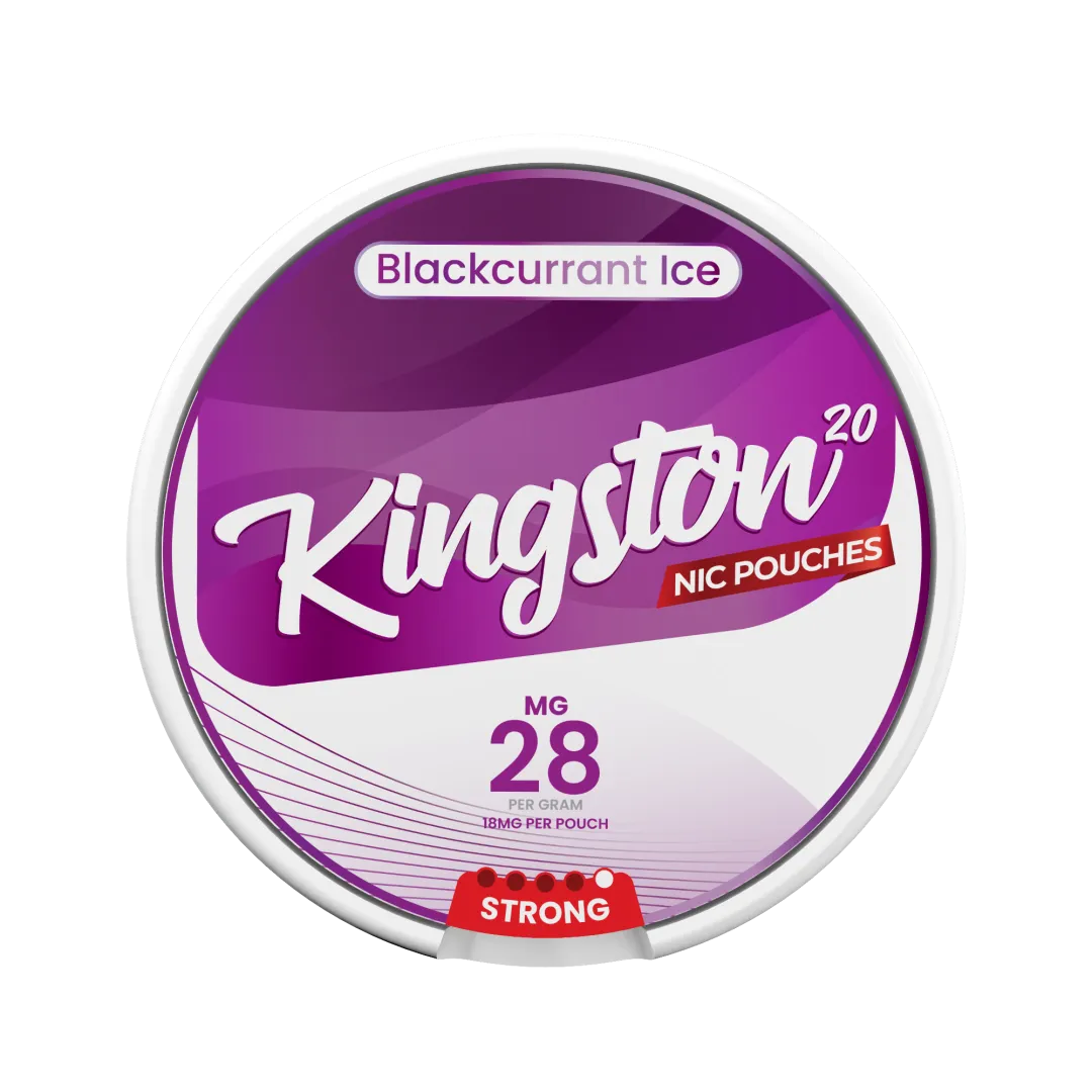 Kingston Blackcurrant Ice Nicotine Pouches
