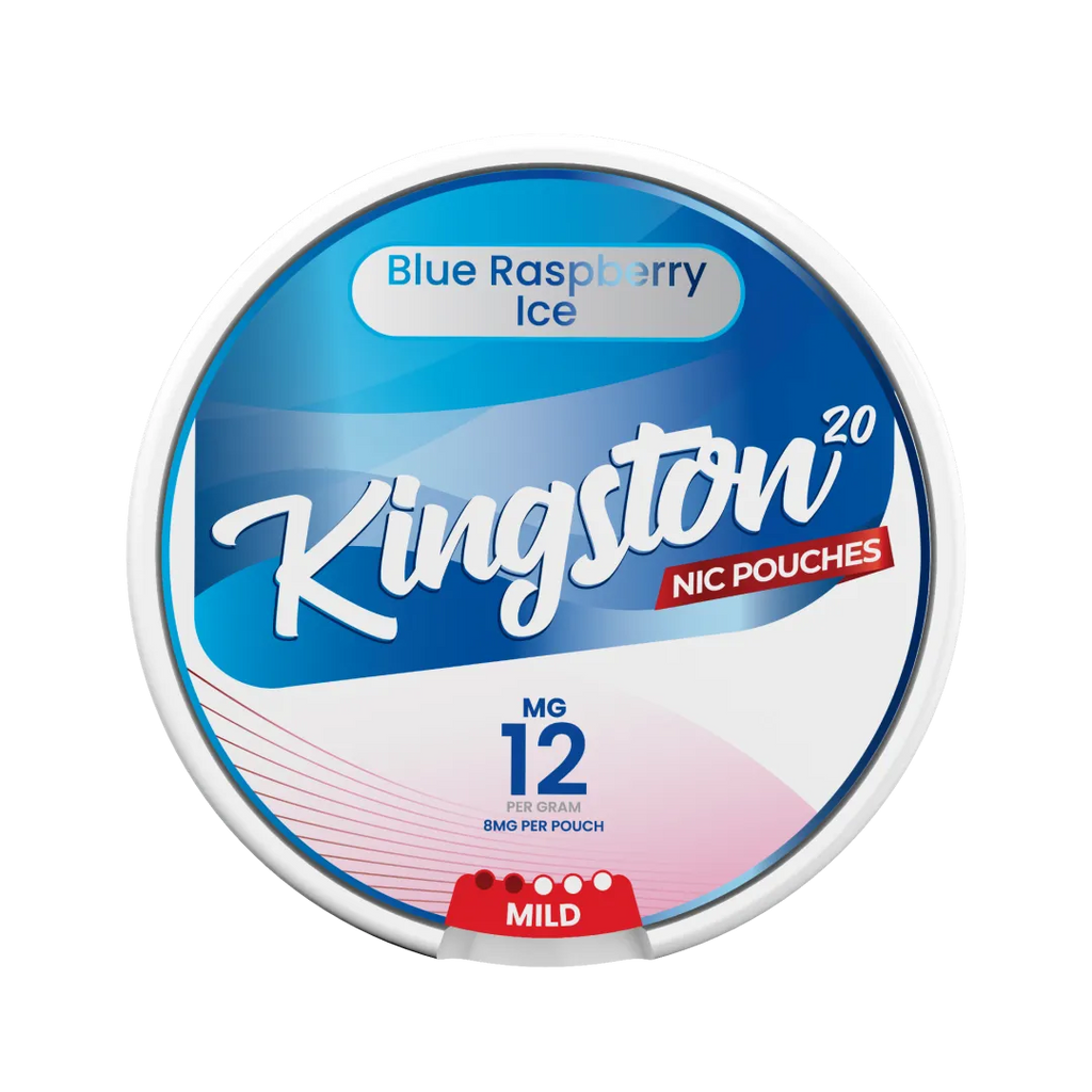 Kingston Blue Raspberry Ice Nicotine Pouches