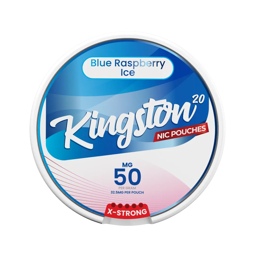 Kingston Blue Raspberry Ice Nicotine Pouches