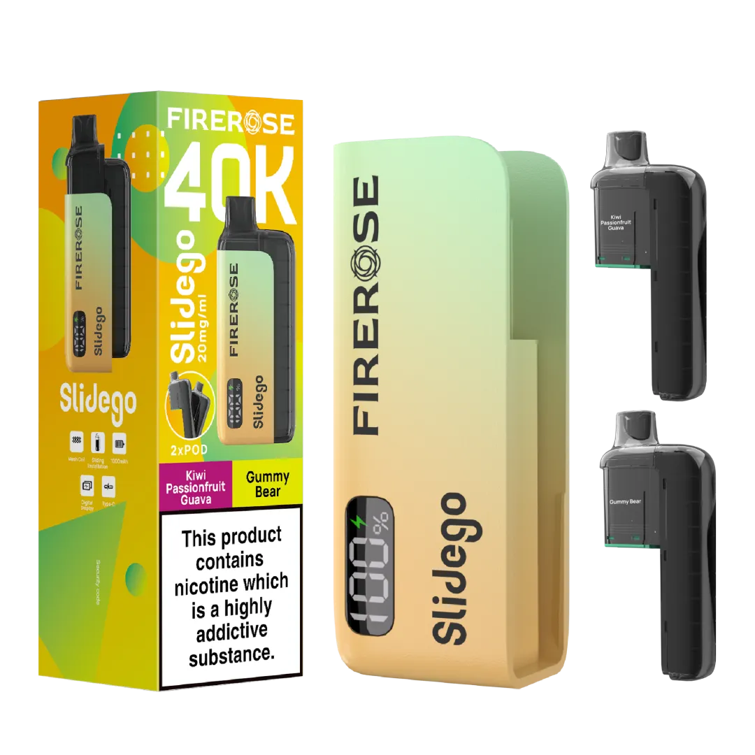 Firerose Slidego 40K Puffs Prefilled Pod Kit