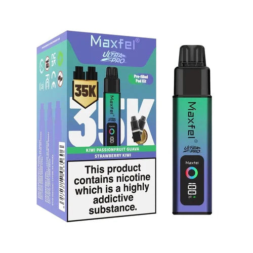Maxfel Ultra Pro 35k Prefilled Vape Kit - Box of 5
