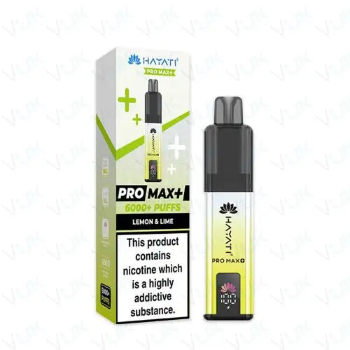 Hayati Pro Max Plus 6000 Prefilled Pod Kit Bundle