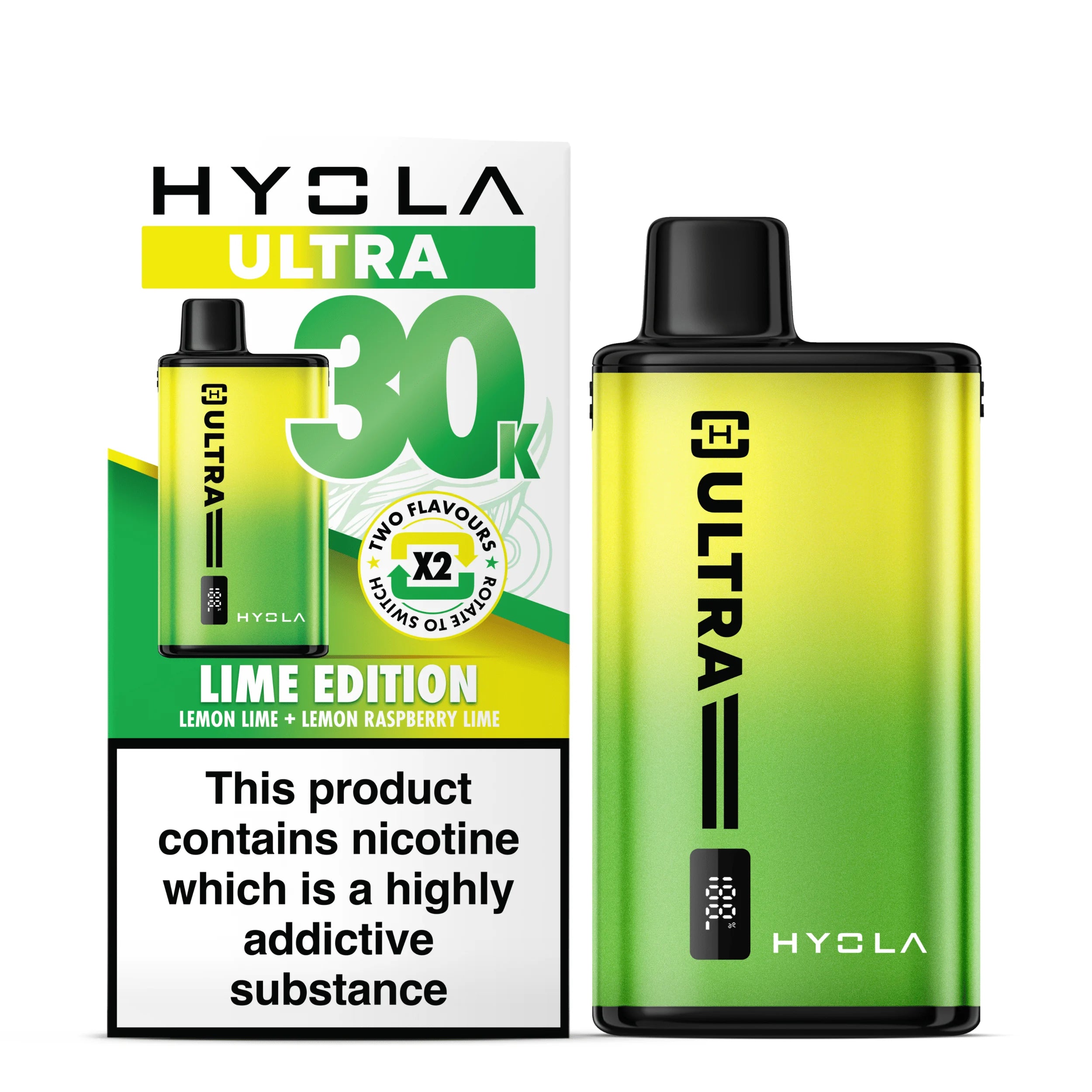Hyola Ultra 30k Puffs Prefilled Kit - Box of 5