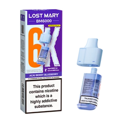 Lost Mary BM6000 Pre-filled Pod – Box of 5