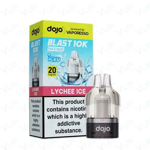 Vaporesso Dojo Blast 10K Prefilled Pod + Refill Container - Box of 5