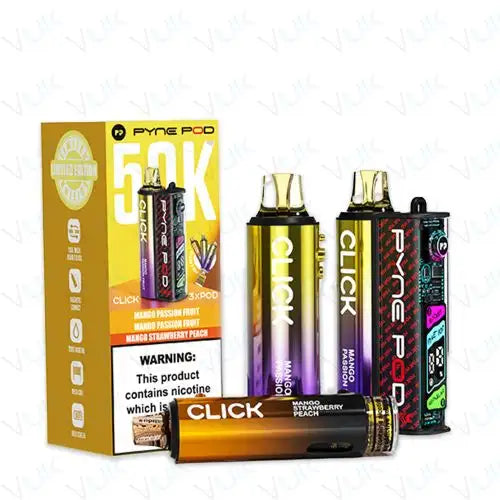 Pyne Pod Click 50K Prefilled Pod Kit Bundle