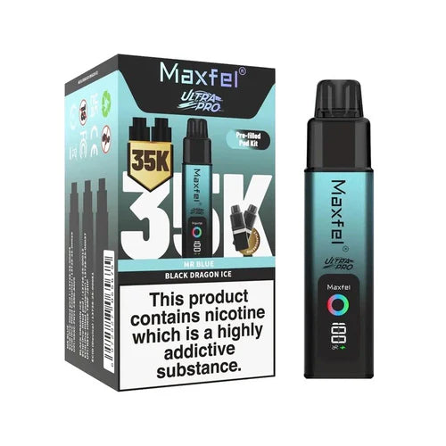 Maxfel Ultra Pro 35k Prefilled Vape Kit - Box of 5