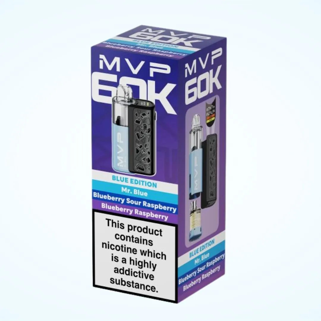 MVP 60K Puffs Prefilled Pod Kit - Box of 5