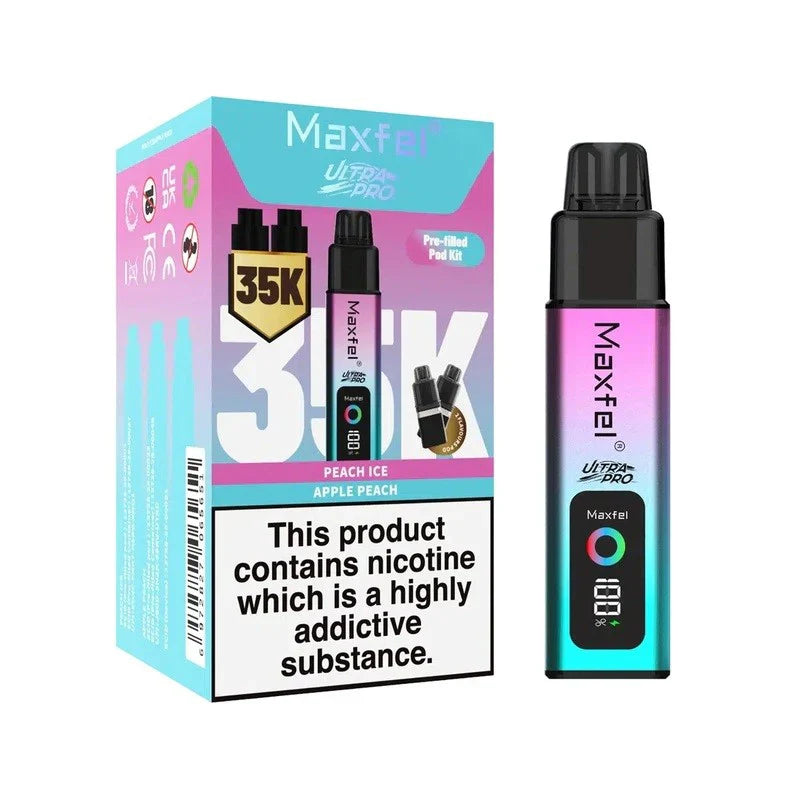 Maxfel Ultra Pro 35k Prefilled Vape Kit - Box of 5