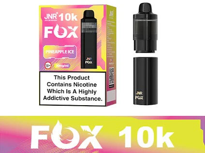JNR Fox 10K Puffs Prefilled Pod Kit