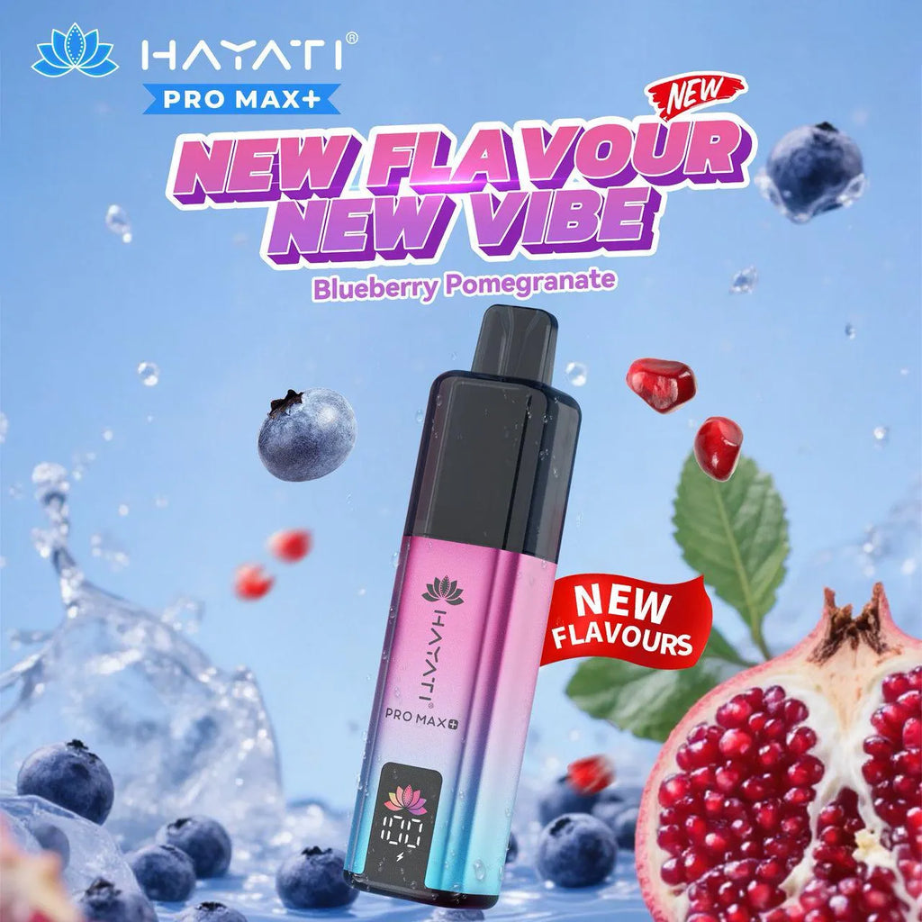 Hayati Pro Max+ 6000 Puffs Vape Kit TPD Compliant - Box of 5
