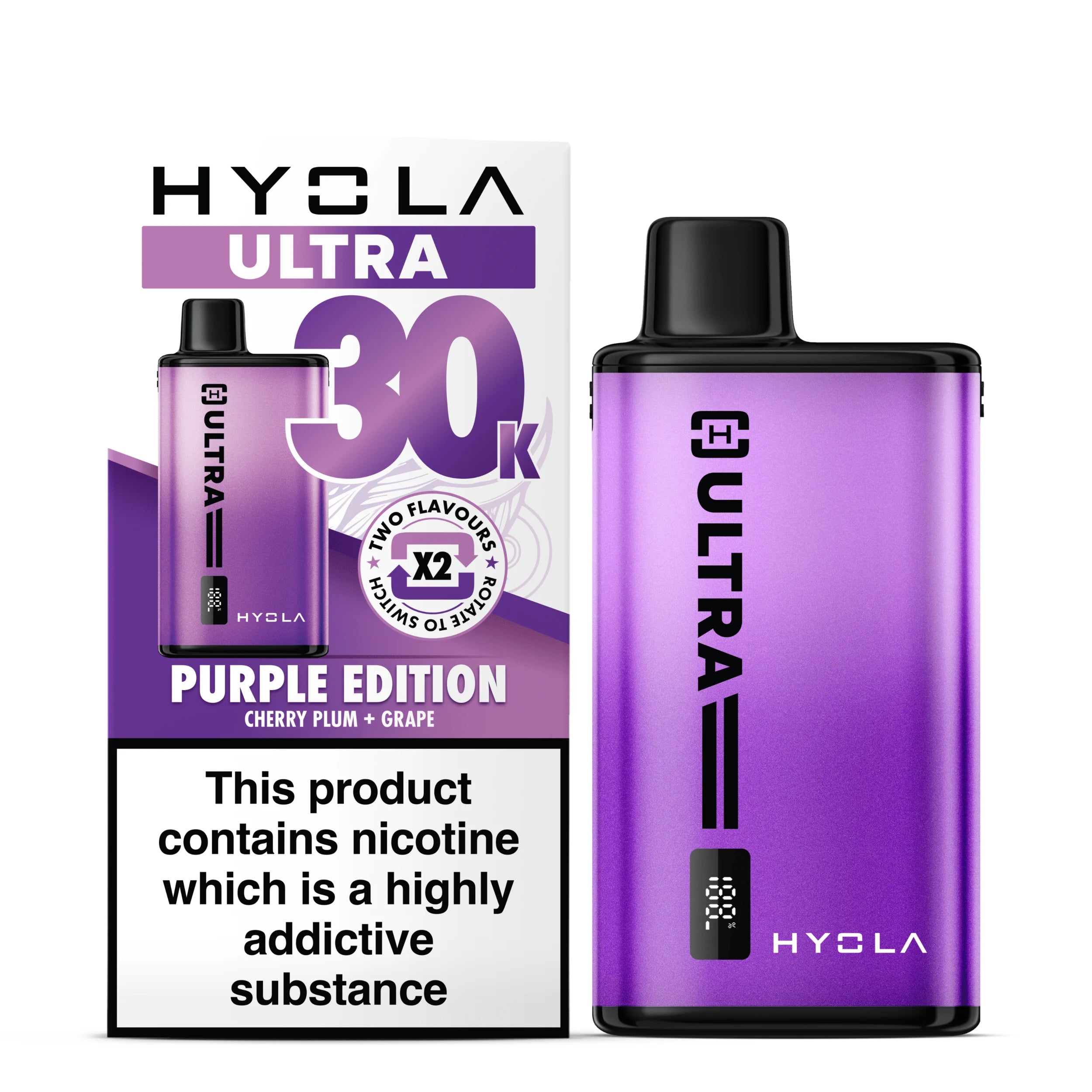 Hyola Ultra 30k Puffs Prefilled Kit - Box of 5