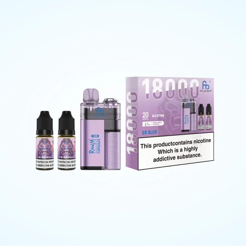 RandM Fumot Tornado 18000 Puffs Vape Kit-Box of 5