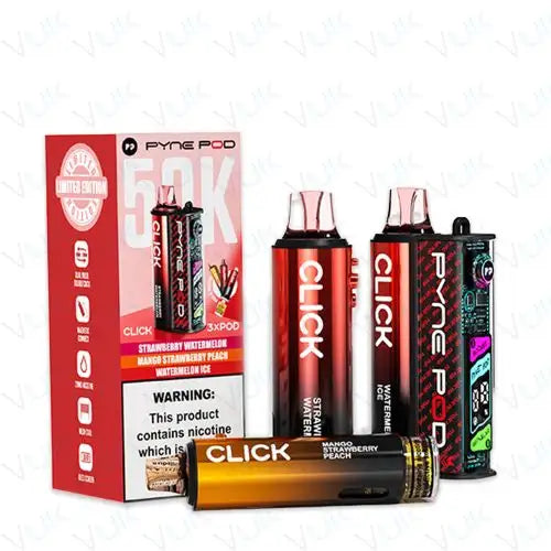 Pyne Pod Click 50K Prefilled Pod Kit Bundle