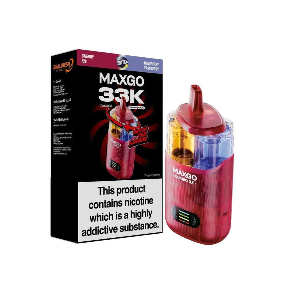MAXGO Combo 33K Prefilled Pod Kit